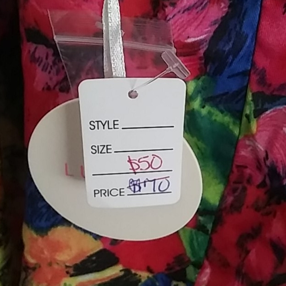 Luxxel halter dress size L NWT - Picture 7 of 11